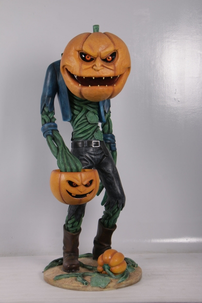 200009 Scary Pumpkin Man with Candy Holder ( 200009 ) | Dinosaur