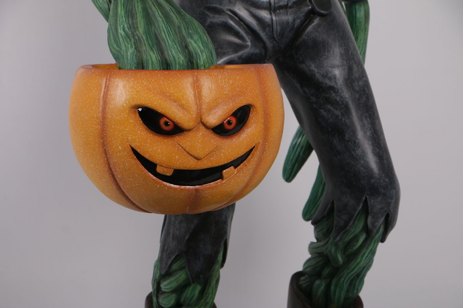 200009 Scary Pumpkin Man with Candy Holder ( 200009 ) | Dinosaur